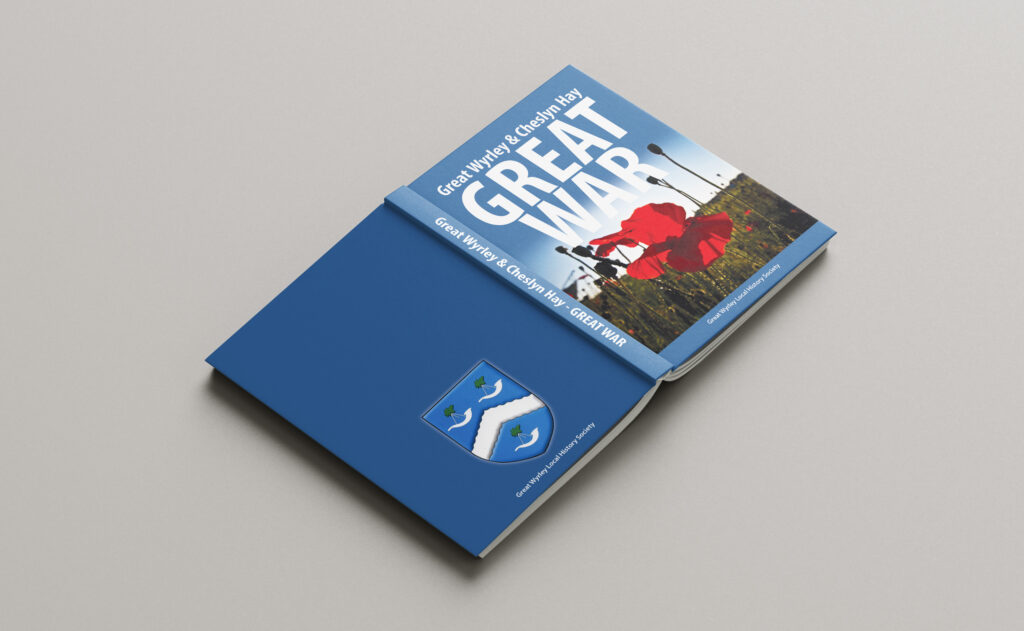 Hard bound book open