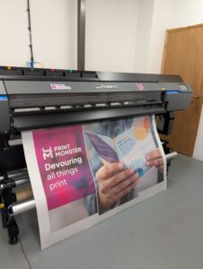 High quality vinyl graphics produced by Printmonster for UK businesses.