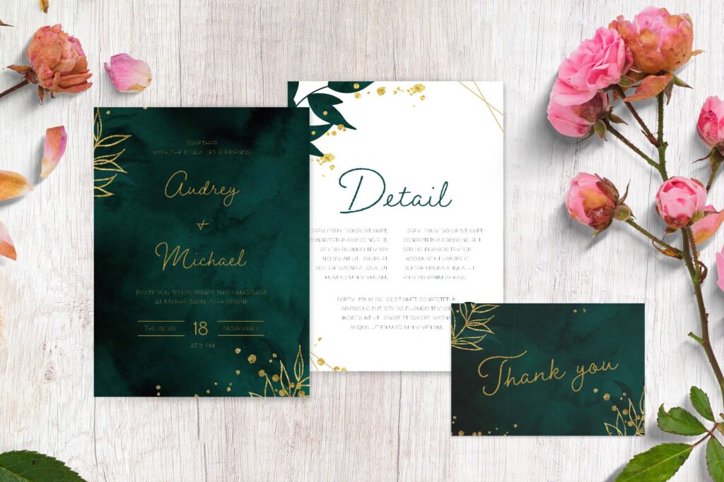 Order of service booklets printed for funerals, weddings and ceremonies