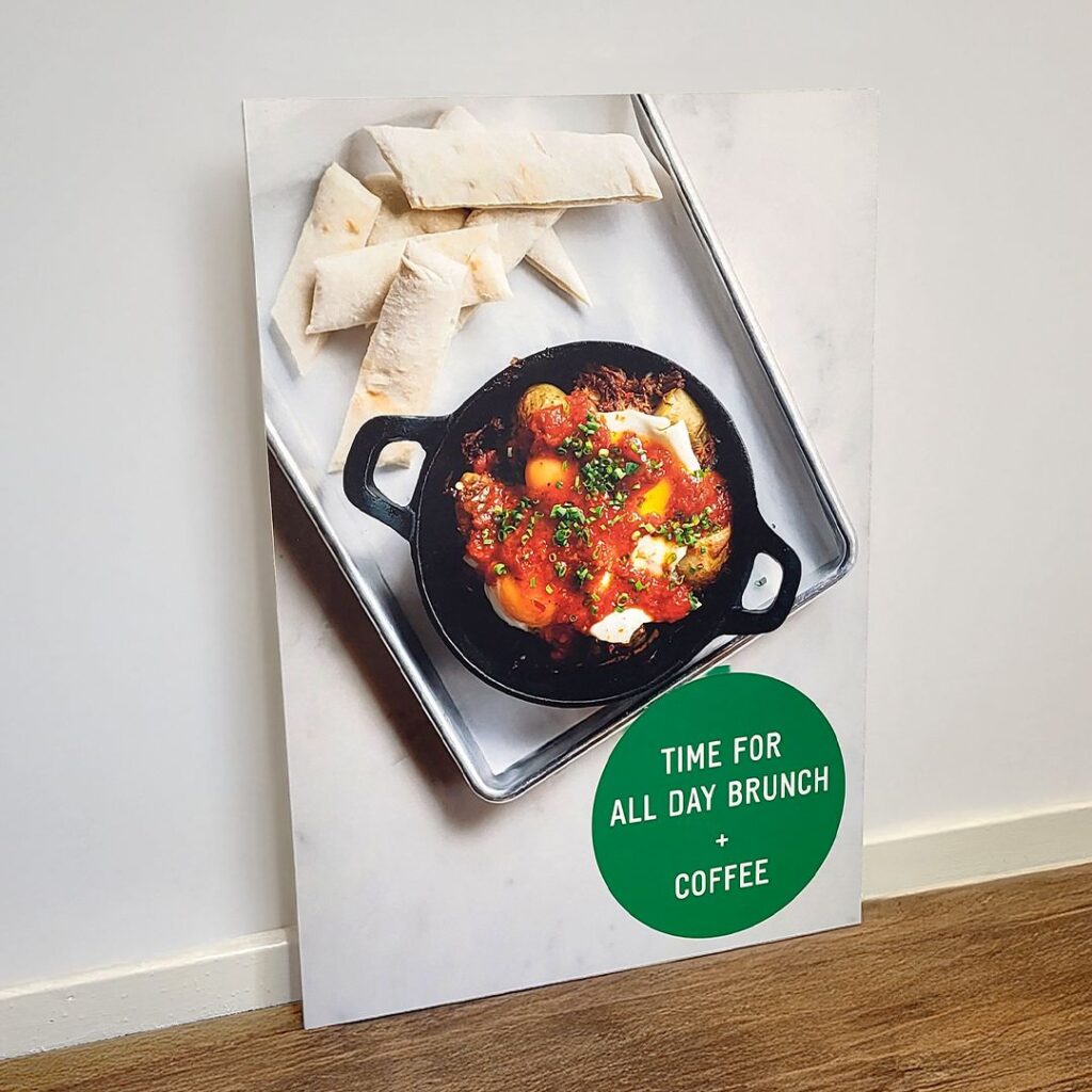High resolution foamex printing on rigid PVC display board with smooth matte finish by Printmonster
