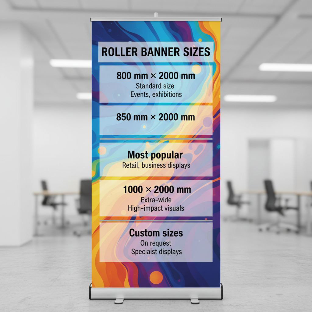 roller banner printing cannock printmonster