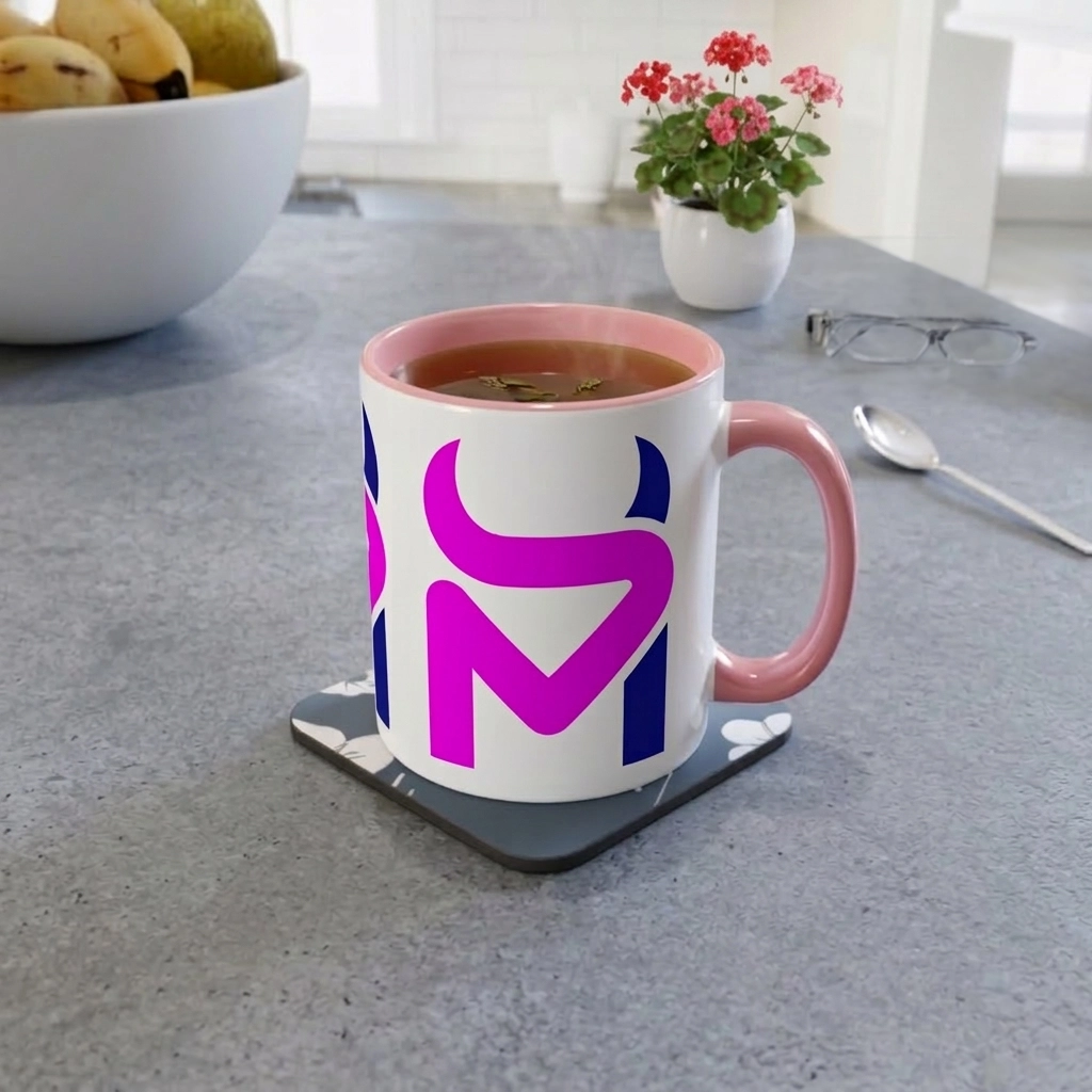 Branded mugs printed with company logos at Printmonster in Cannock
