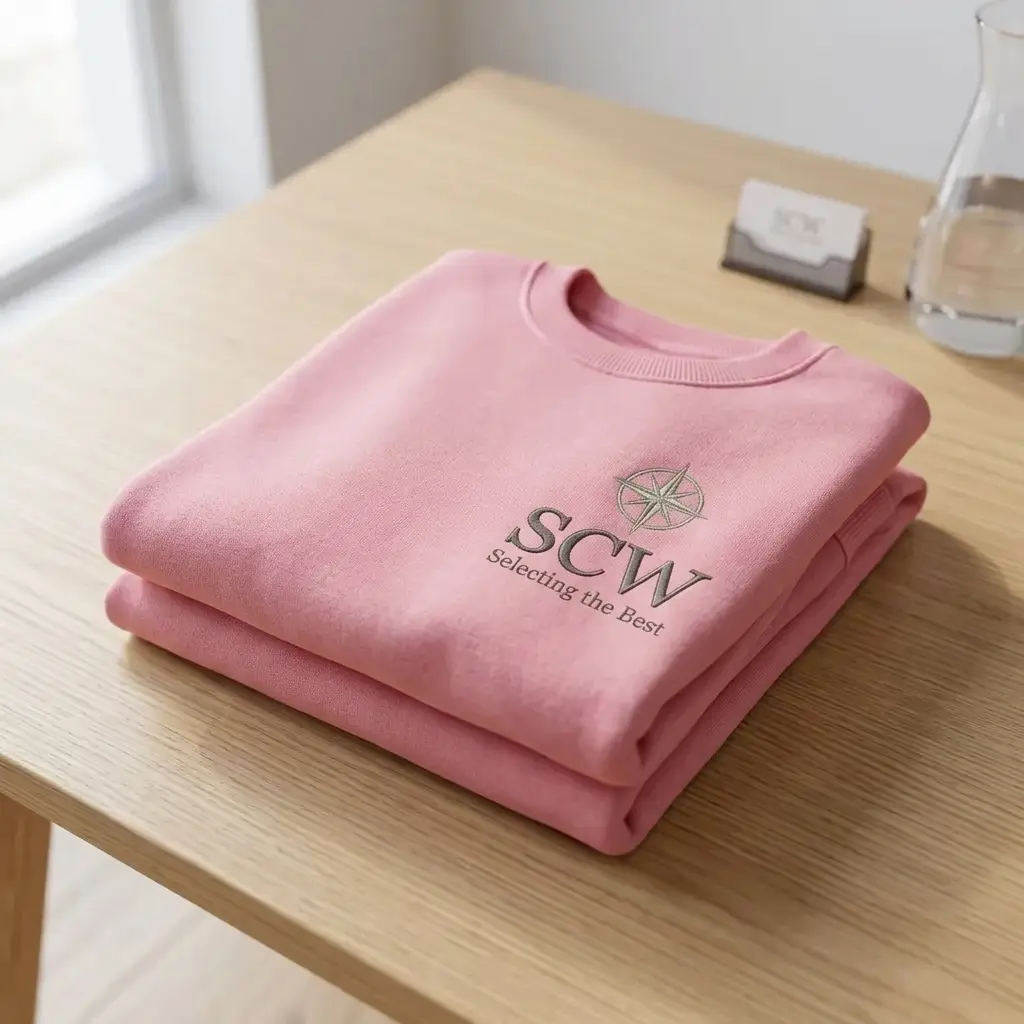 Custom logo sweatshirts for staff uniforms and workwear teams in Staffordshire and the West Midlands