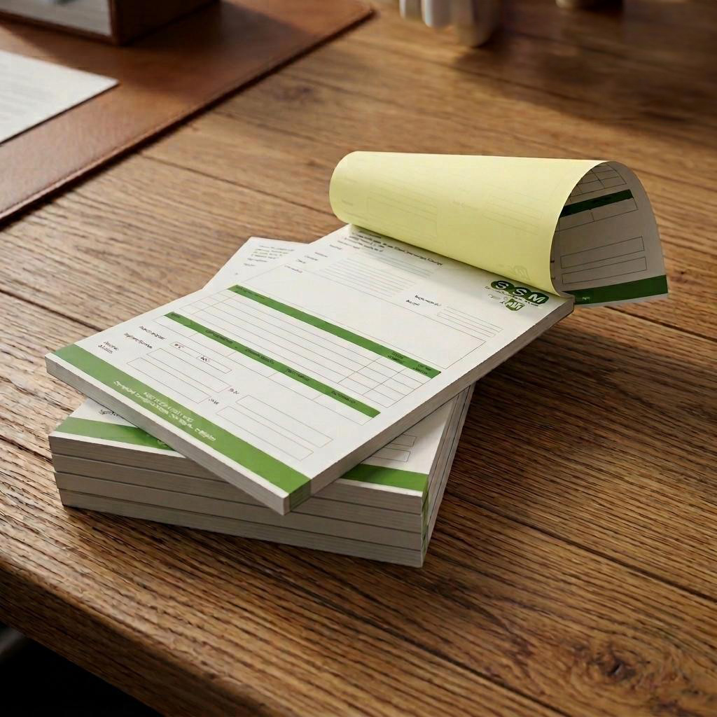 NCR Pad Printing – Duplicate & Triplicate Sets
