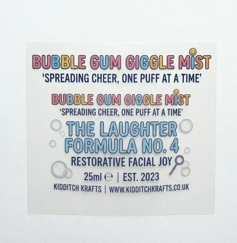 clear label sample