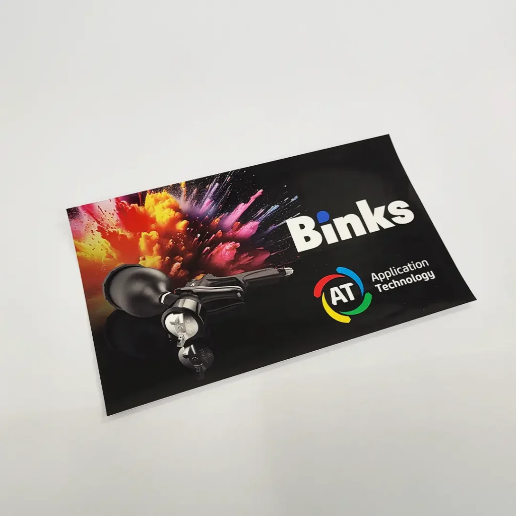 Printed product labels for local business packaging