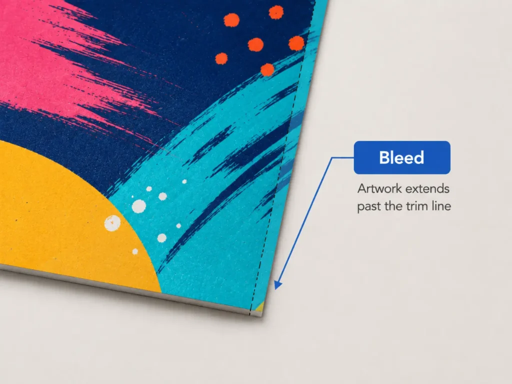bleed on printed artwork