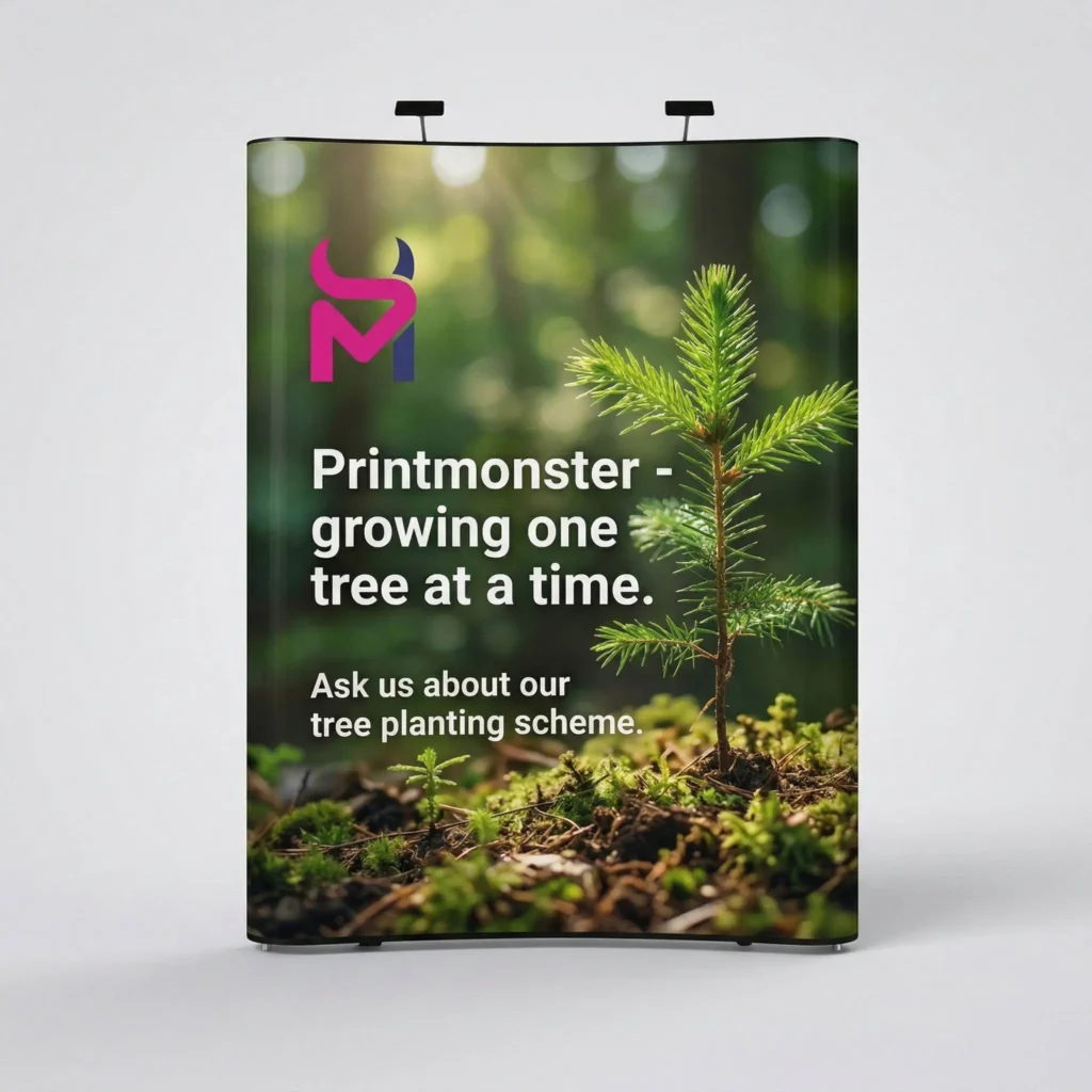 Printed signage, stickers and branded materials produced by Printmonster in Cannock