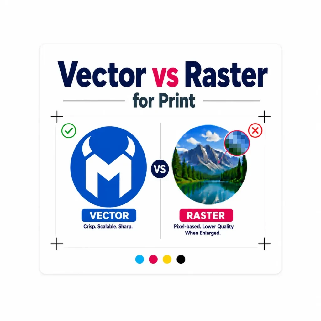 vector vs raster image for printing