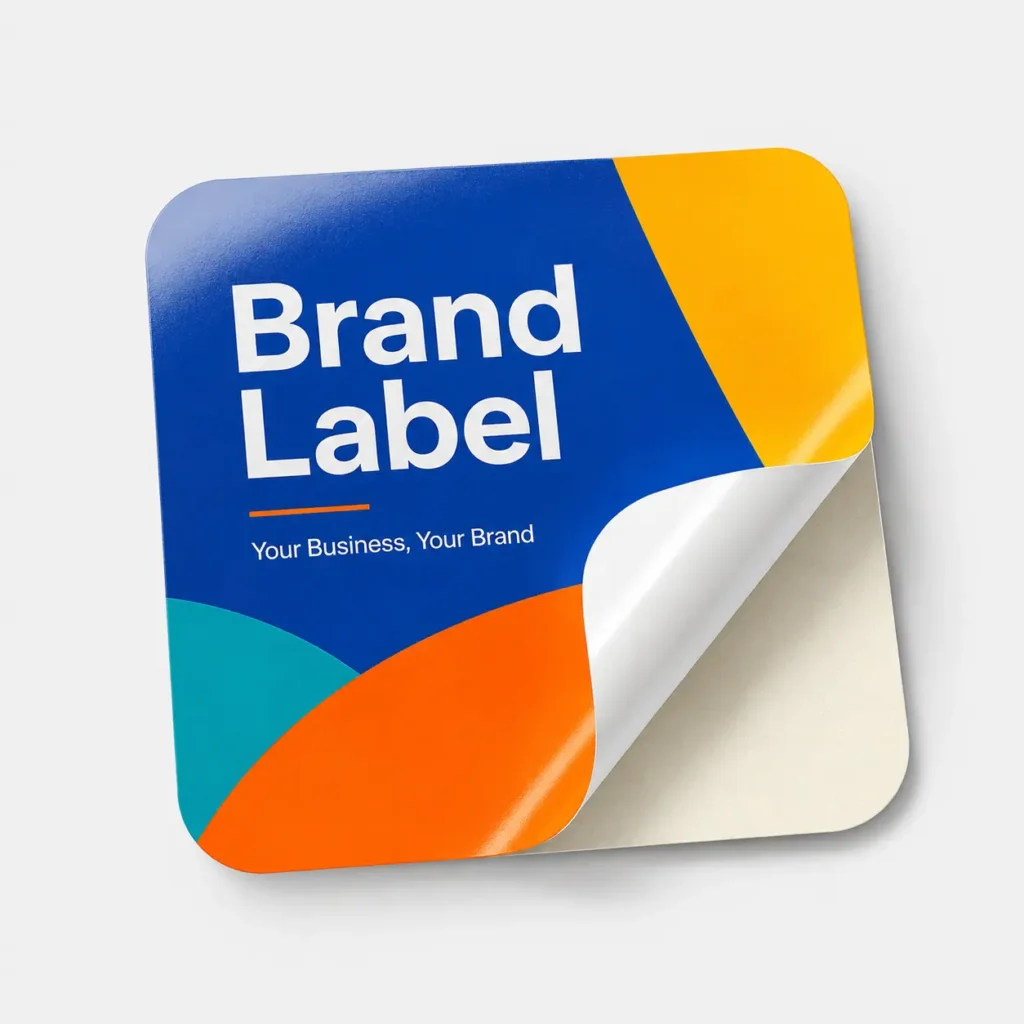 Vinyl sticker printing for a local business in Cannock