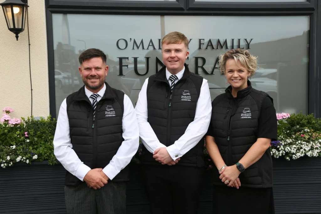 branded workwear for o'malleys family funerals