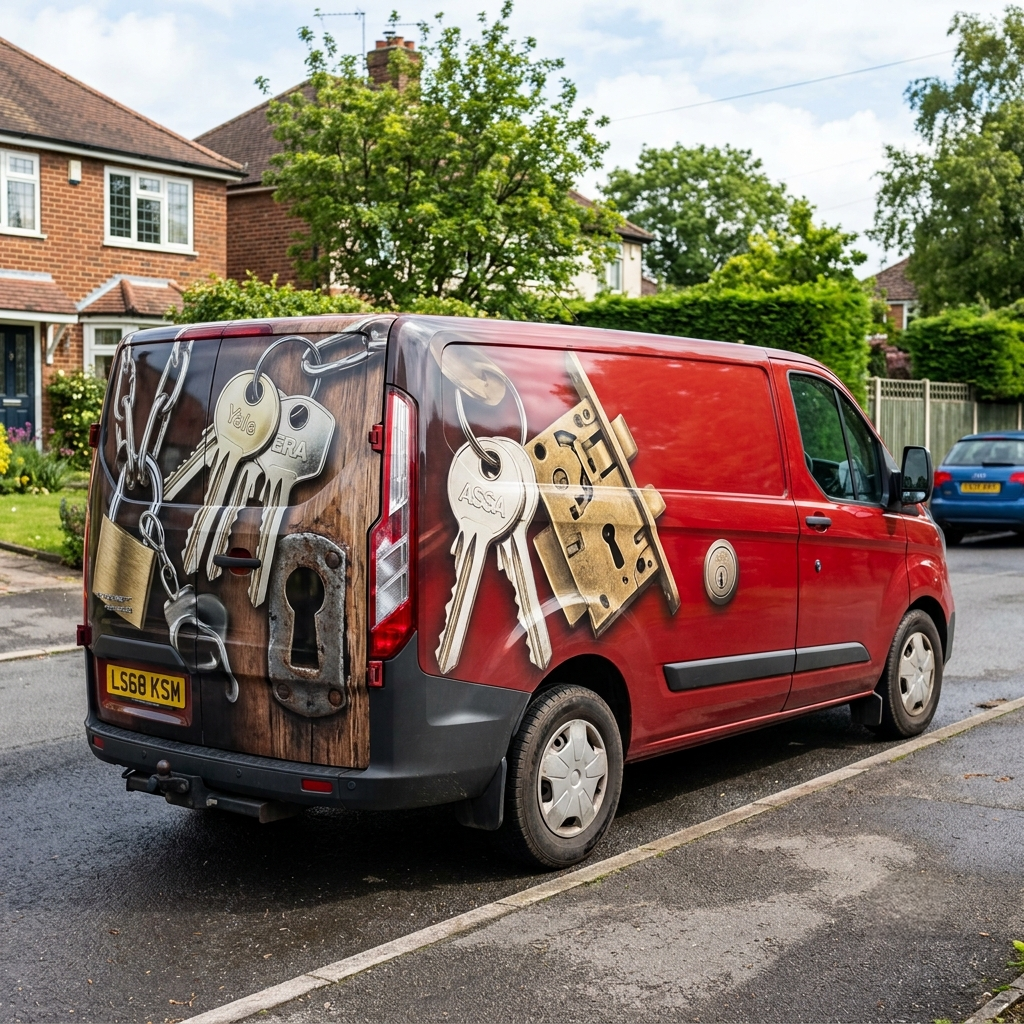 business partial vehicle wrap