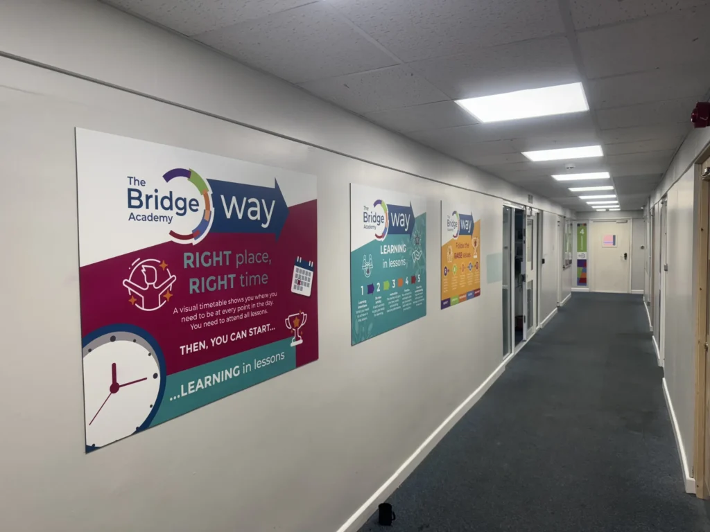 Printed Dibond sign produced by Printmonster