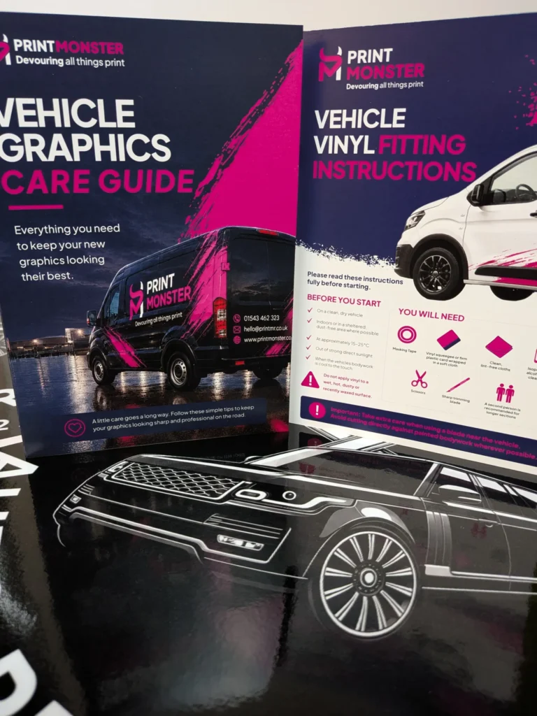 DIY vinyl graphics fitting and care guides
