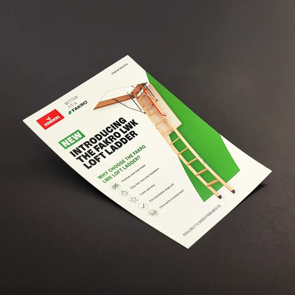 large format poster for business